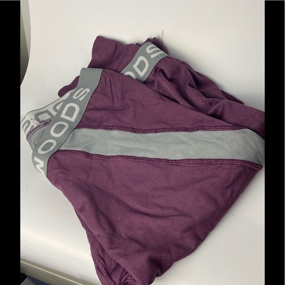 Woods Base Layer Pants Sz L NWT
